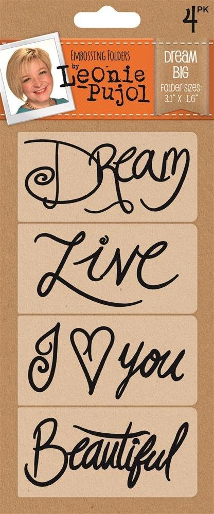 leonie pujol dream big embossing folders