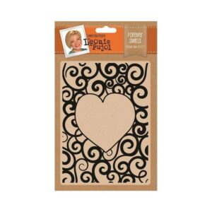 leonie pujol forever swirls embossing folder