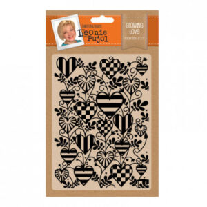 leonie pujol growing love embossing folder