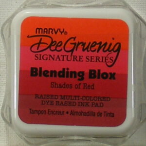 marvy dee gruenig blending blox shades of red