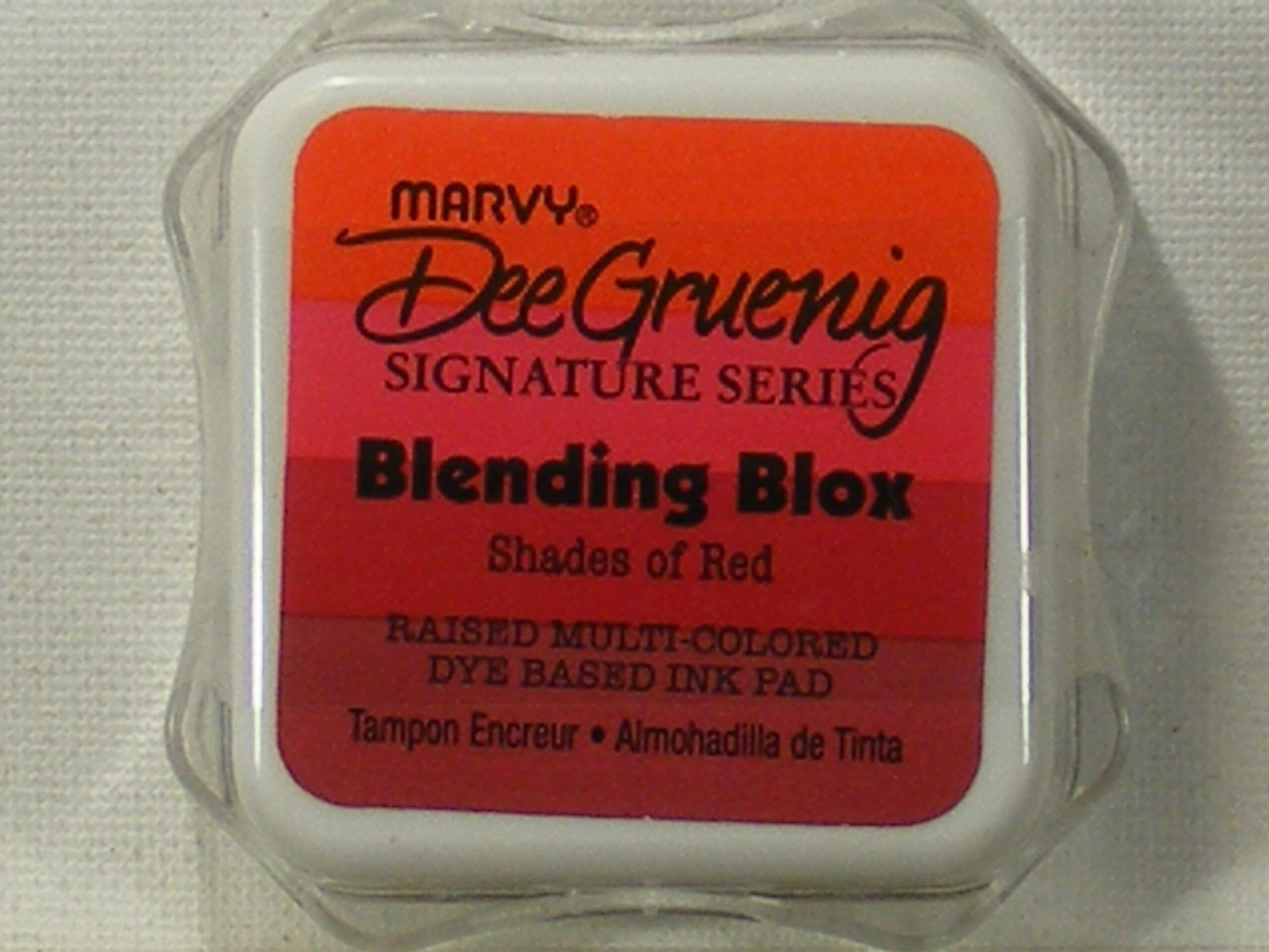 marvy dee gruenig blending blox shades of red