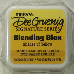 marvy dee gruenig blending blox shades of yellow