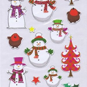 fun stickers.com merry christmas stickers xmas snowman