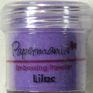 papermania lilac embossing powder
