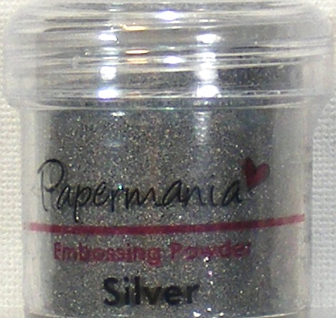 papermania silver embossing powder