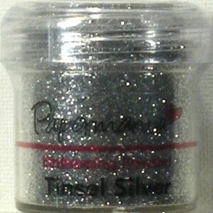 papermania tinsel silver embossing powder