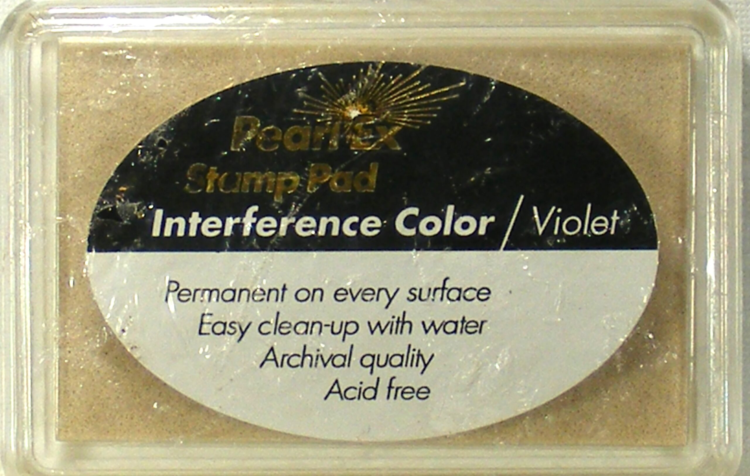 pearl ex interference color violet ink pad