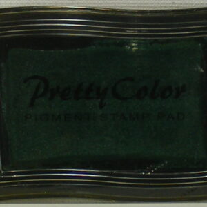 pretty color pigment ink pad dark green