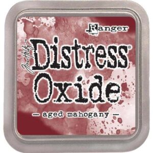 ranger distress oxide ink pads aged mahogany