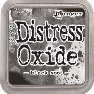 ranger distress oxide ink pads black soot