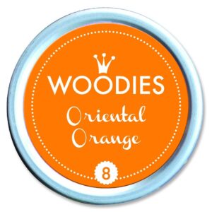 royal posthumus woodies oriental orange dye based ink pad no.8