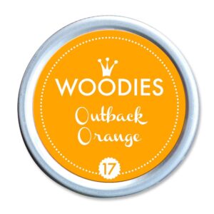 royal posthumus woodies outback orange dye based ink pad no.17