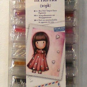 santoro gorjuss mini pigment ink pad pack