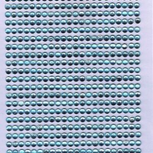 say it in crystals 3mm faceted aqua marine self adhesive crystals (1034 pc)