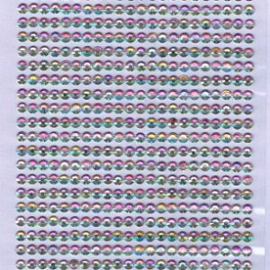 say it in crystals 3mm faceted baby pink self adhesive crystals (1034 pc)