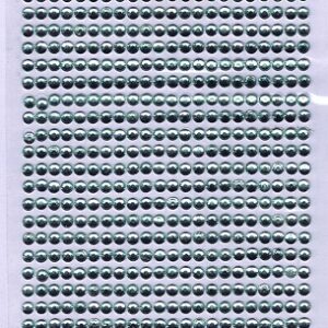 say it in crystals 3mm faceted emerald green self adhesive crystals (1034 pc)