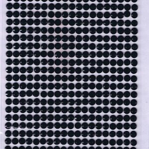 say it in crystals 5mm faceted black self adhesive crystals (874 pc)
