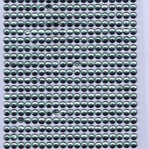 say it in crystals 5mm faceted emerald green self adhesive crystals (874 pc)
