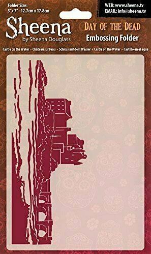 sheena douglass day of the dead water embossing folder