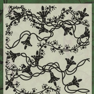 sheena douglass tangled lights embossing folder