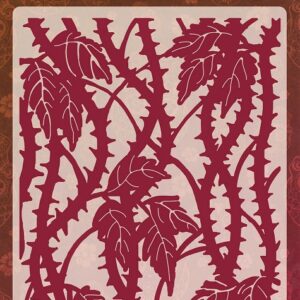 sheena douglass day of the dead twisted vines embossing folder