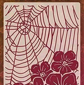 sheena douglass day of the dead web embossing folder