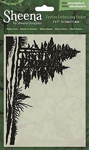 sheena douglass winter trees embossing folder