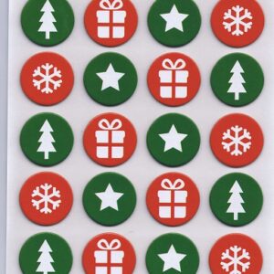 simply creative christmas chunky stickers 36 stickers