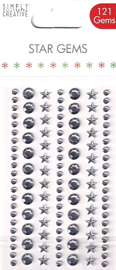 simply creative star gems silver
