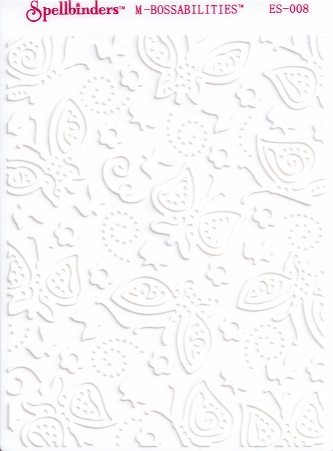 spellbinders m bossabilities garden delight embossing folder