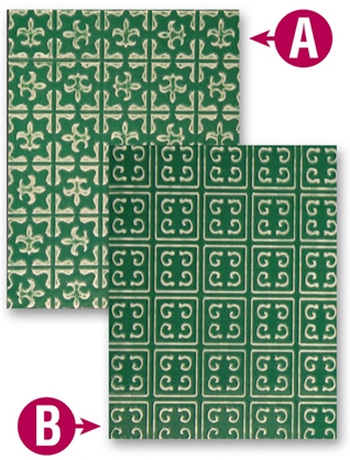spellbinders m bossabilities reversible embossing folder nobility