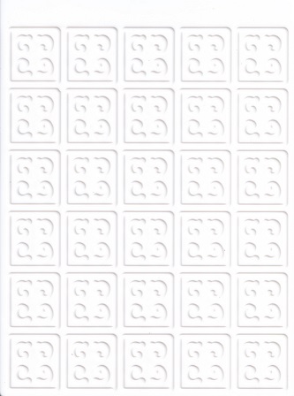 spellbinders m bossabilities reversible embossing folder nobility