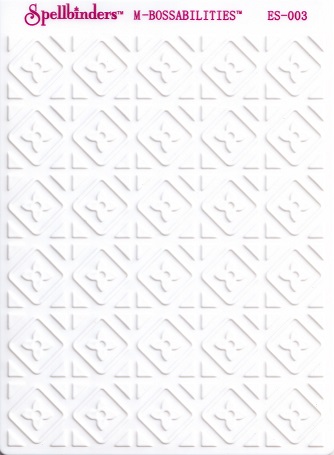 spellbinders m bossabilities reversible embossing folder valor