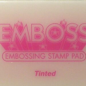 tsukineko embossing stamp pad tinted