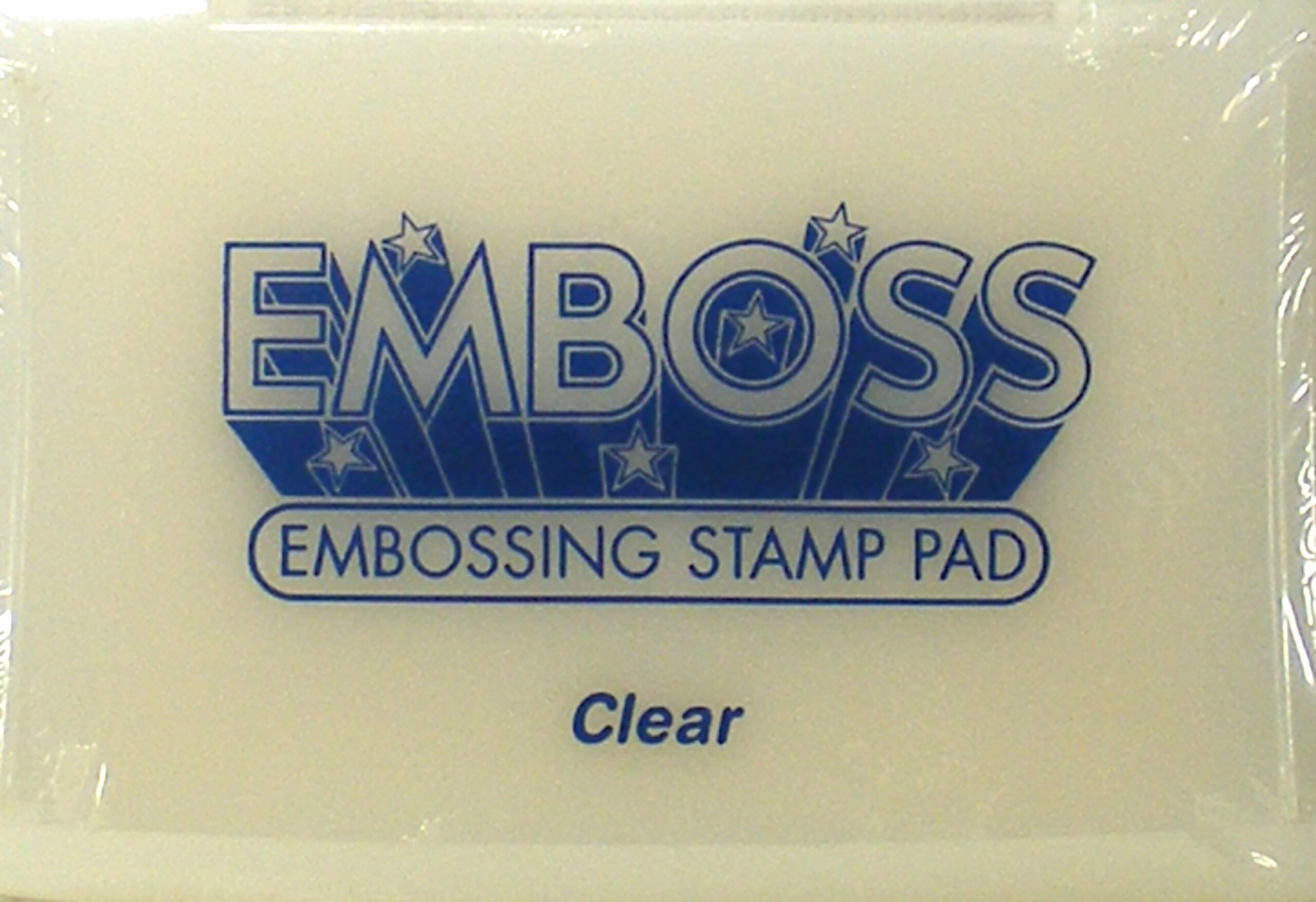 tsukineko embossing stamp pad clear