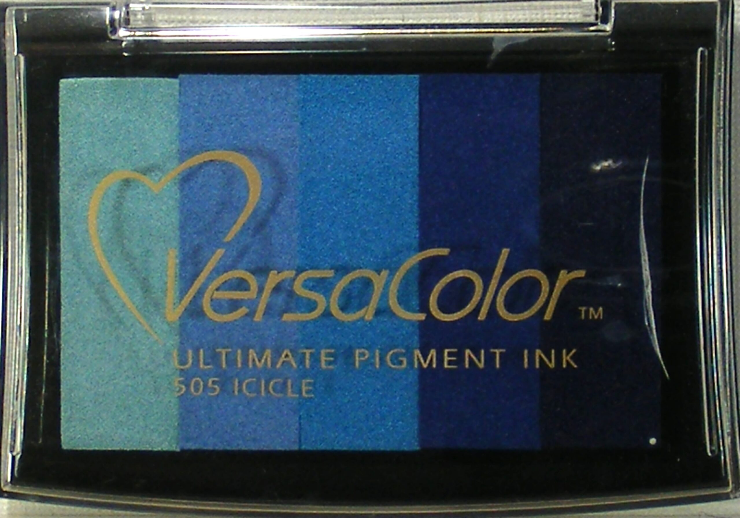 tsukineko versacolor ink pad icicle