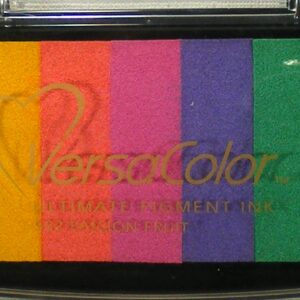 tsukineko versacolor ink pad passion fruit