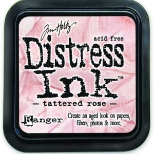 tim holtz distress ink tattered rose