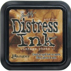 tim holtz distress ink vintage photo