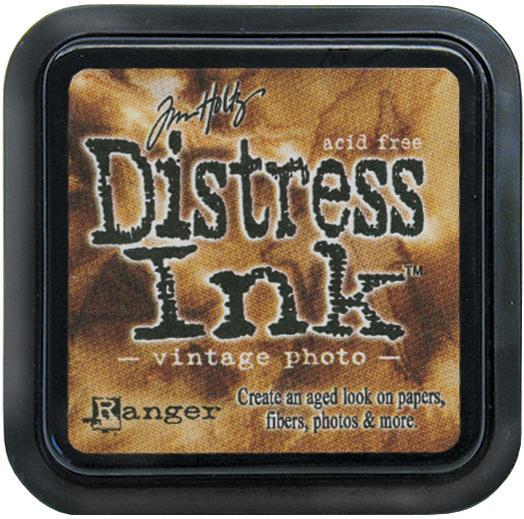tim holtz distress ink vintage photo