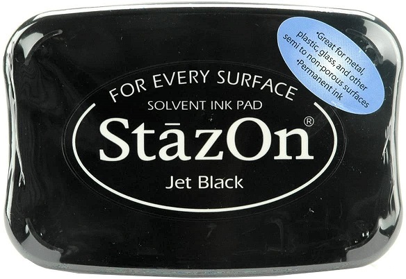 tsukineko stazon jet black ink pad