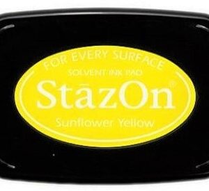 tsukineko stazon sunflower yellow ink pad