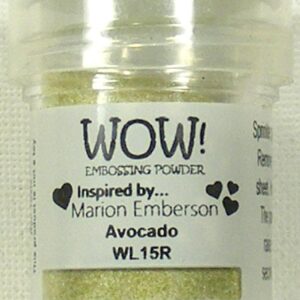 wow! avocado embossing powder