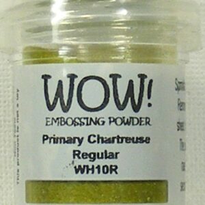 wow! primary chartreusa regular embossing powder