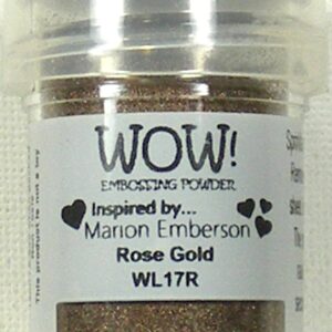 wow! rose gold embossing powder