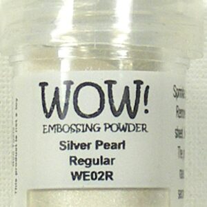 wow! silver pearl regular embossing powder