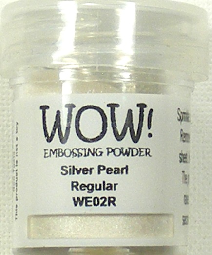 wow! silver pearl regular embossing powder