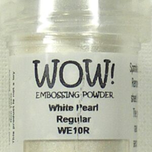 wow! white pearl regular embossing powder