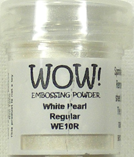 wow! white pearl regular embossing powder
