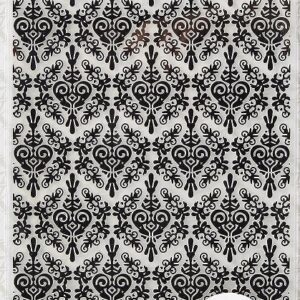 xcut a5 damask background embossing folder